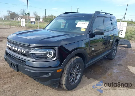 2024 Ford Bronco Sport Big Bend from USA, damaged, VIN 3FMCR9B64RRE59940